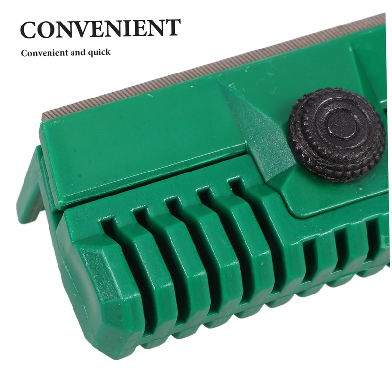 Kisangel Chainsaw Guide Bar File Repair Sharpening Guide Tool Dresser