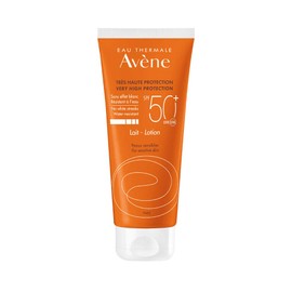 Avène Latte Solare SPF50+ Idratante E Anti-Secchezza Pelli Sensibili 100 ml