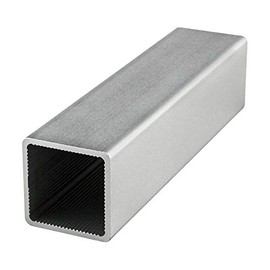 80/20 8020, 9000, 1 Inch x 1 Inch 1"x1" Aluminum Quick Frame QF Tube Profile Grooved Interior Square Frame (Clear Anodize, 12" Long)