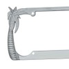 BDK Heavy Duty Rust-Proof Stainless Steel Metal Chrome Tropical Palm