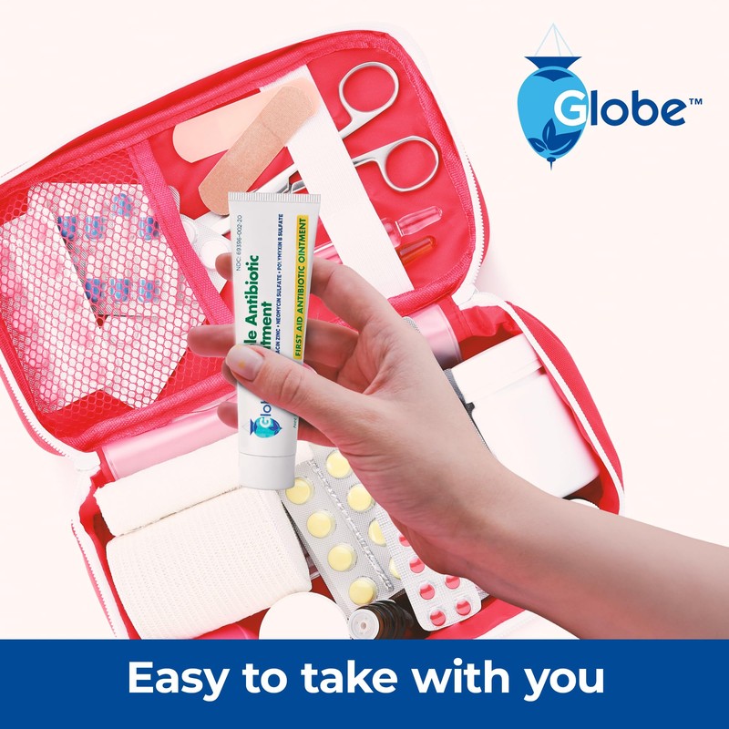 Globe Triple Antibiotic Ointment 1.0 oz (4 Pack), First Aid