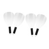 FRCOLOR 4Pcs Masks Hair Cutting Handheld Plastic Hairdressing Shield for