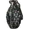 Papapatch Hand Grenade Vest Jacket Retro Punk Applique DIY Sewing