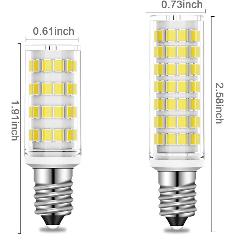 Suiyueshentou E14 European Base LED Bulb, 8W, 800LM, 6000K Daylight