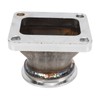 2.5in V Band Flange Adapter Stainless Steel Rustproof Long Lasting