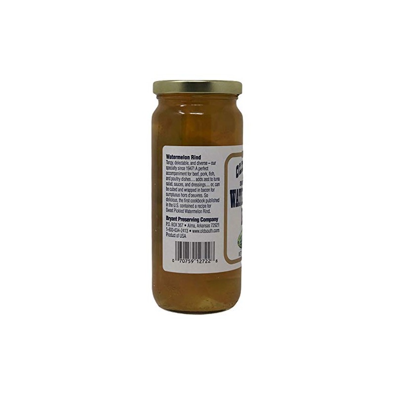 Old South Sweet Pickled Watermelon Rind - 20 oz -