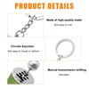 Kewucn Car Shifter Gear Keychain, Creative 6 Speed Manual Transmission