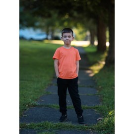 BIG ELEPHANT 3 Pack Boys Sweatpants, Youth Cotton Athletic Joggers Pants with Pockets and Drawstring