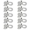 Kigauru 10 Pairs Bike Chain Connector 11 Speed Chain Steel