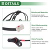 VekAuto ABS Wheel Speed Sensor ABS Sensor Set No.599304R000 for