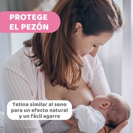 Chicco Protectoras Silicón, Pezoneras De Skin To Tamaño Mediano Grande Unisex Baby, Blanco (White), 1 Unidad Paquete De