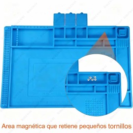 Alfombrilla De Silicona Resistente Al Calor Para Soldadura