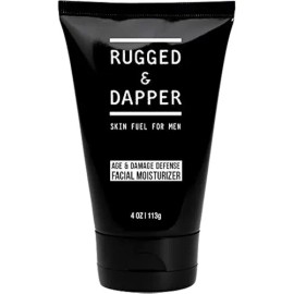 Rugged - Dapper - Crema Hidratante Facial Para Hombres - 4oz