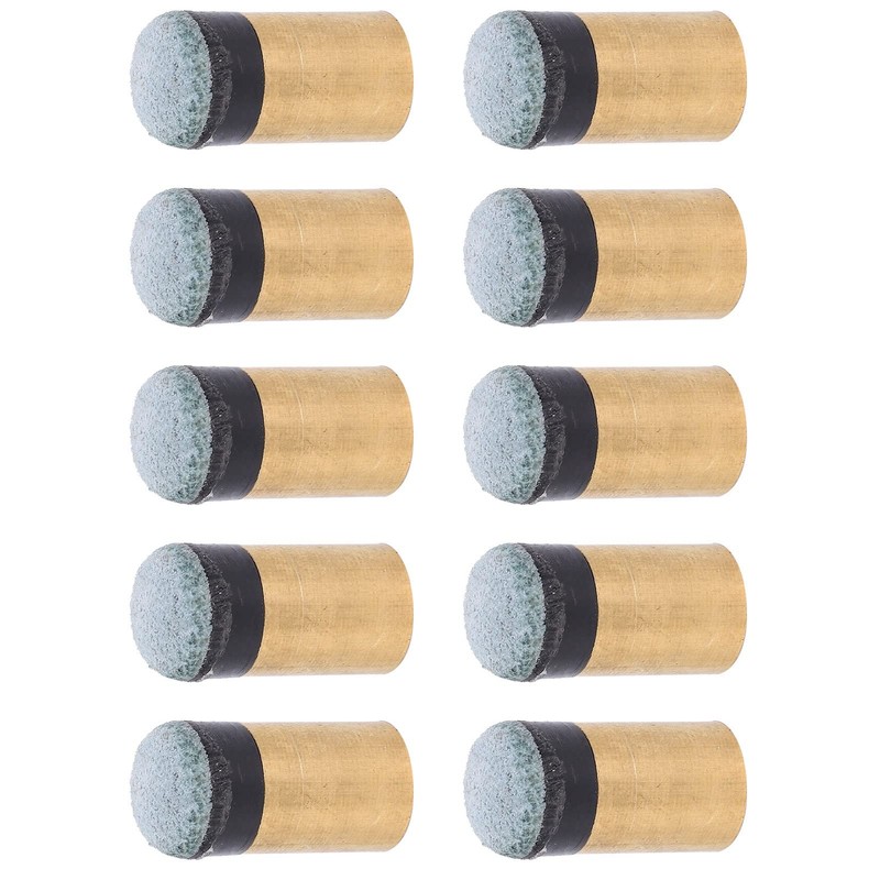 Yosoo Health Gear 10PCS Pool Cue Tips, Screw on Billiards