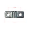 The ROP Shop 3/8" Steel D Ring & Clip Tie