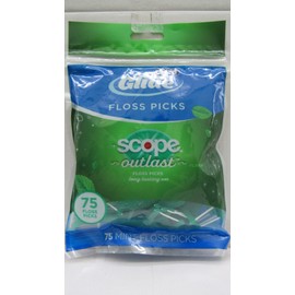 Oral-B OralB Glide Scope Outlast Dental Floss Picks 75CT***$0 SHIPPING ON ADD'L ITEM***