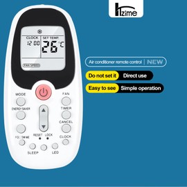 HZIME New Replacement AC A/C Remote Control Compatible for Arctic King Midea Window Air Conditioner R09B/BGE R09B/BGCE R09A/BG(C) E R09B/BG(C) E R09C/BG(C) E R09/BG(C) E RG09B/BG(C) EF