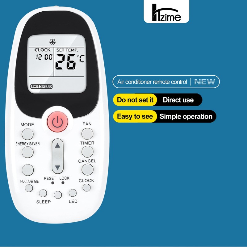 HZIME New Replacement AC A/C Remote Control Compatible for Arctic