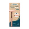 THURLADY Rose Gold Safety Razor, Single Blade Razors for Women,