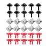 JNNJ Pack of 30 Screw Nut Clip Kit, Mudguard Screw