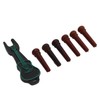 6Pcs Guitar Pin Maple Delicate Professional Acoustic Guitar Bridge Pin