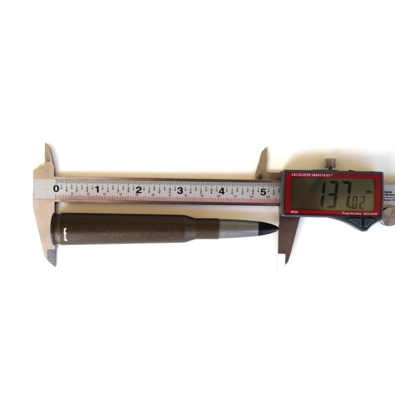 VMS Racing RED 50 CALIBER BULLET STUBBY SHORT ANTENNA FOR