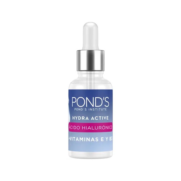 POND'S Sérum Booster Facial Ácido Hialurónico, Vitaminas E y B3,