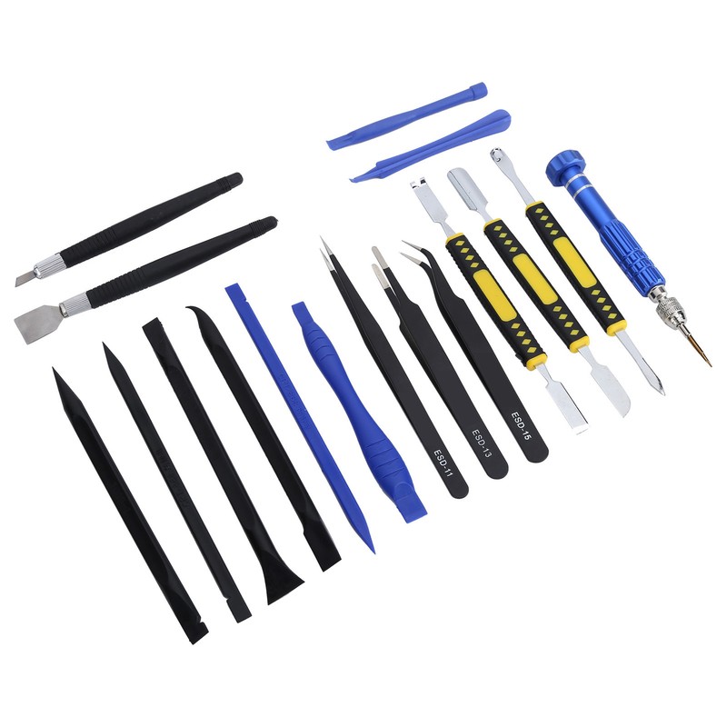 17pcs Professional Repairing Tool Set for Mobile Phone Computer Watches