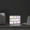 12" LED Lighted Cinema Light Box with Letters and Numbers
