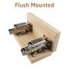 HBL' 2 Pack Soft Close Cabinet Hinges, 135-175 Degree Hydraulic