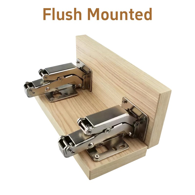 HBL' 2 Pack Soft Close Cabinet Hinges, 135-175 Degree Hydraulic