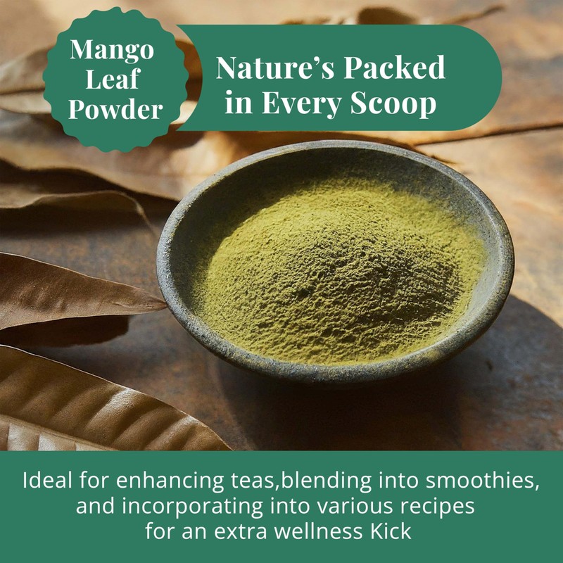 13oz Dried Mango Leaves, Hojas De Mango Secas, 100% Natural
