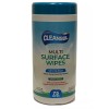 Cleansol Muti Surface wipes With Bleach Fresh Scent 75 Count