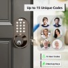 Milocks Keyless Entry Keypad Door Lock - Upgraded Smart Electronic