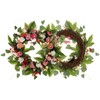 European Simulation Spring Wreath Artificial Flower Lintel Wreath Hanging Decoration