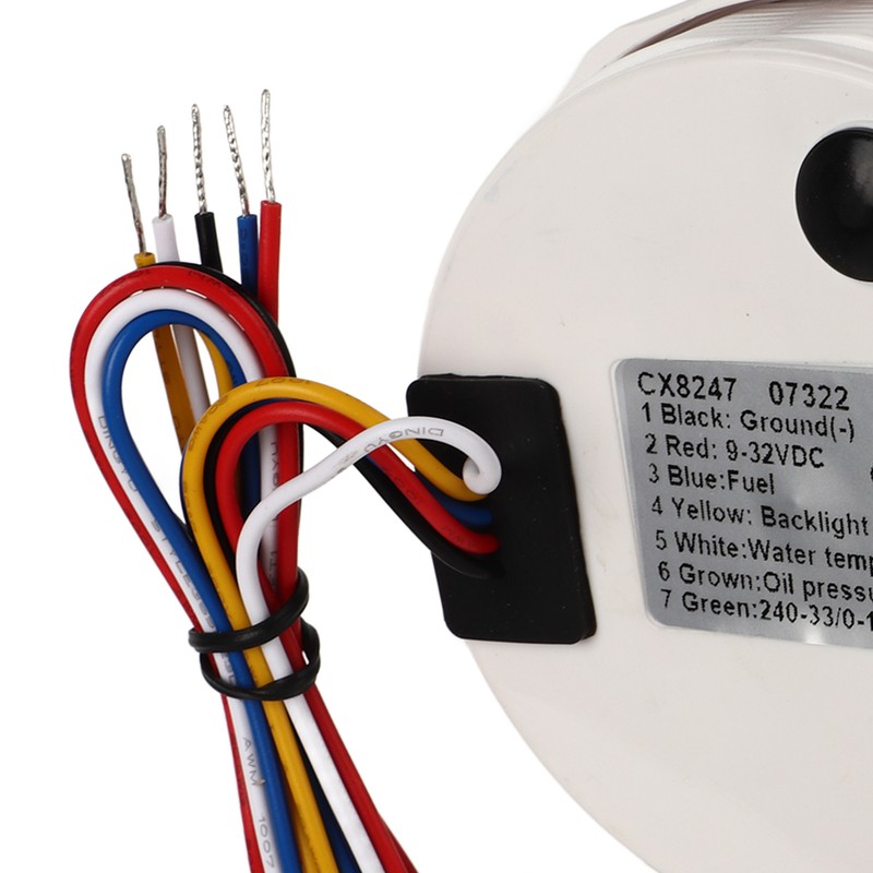 4in1 85mm Guage Multifunction Fuel Level Oil Pressure Water Temp