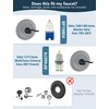 Shower Handle Replacement, Compatible for Delta 13/14 & 1300/1400 Series