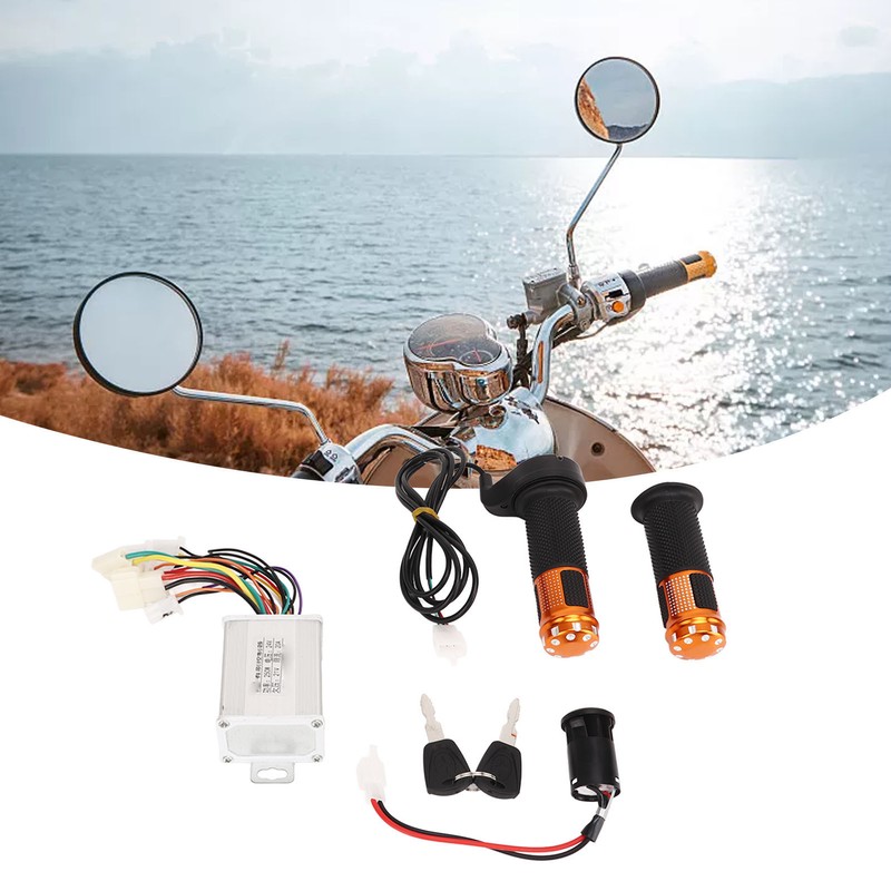 Electric Bike Speed Controller Brushed 24V 250W Aluminum Alloy Electric