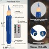 NjaoHoo Real Wax LED Flameless Short Taper Candles with Remote,