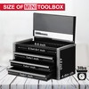 P.I.T. Mini Tool Box 8.6"W X 4.6"D, Portable 3 Drawer