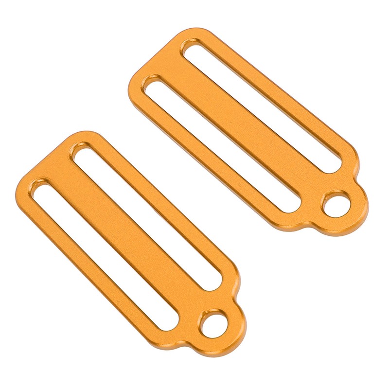 Scubas Diving Slide Fixing Buckle Stoppers Aluminium Alloy Lightweight Weight