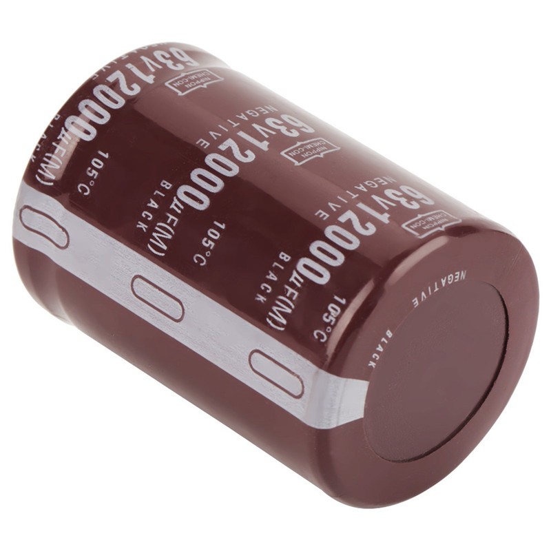 2pcs Audio 63V 12000uf Filter HIFI Electrolytic Capacitor 35*50mm for