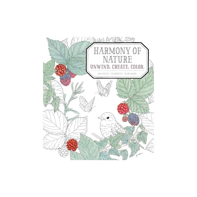 Harmony of Nature: Unwind. Create. Color.