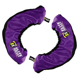 (Junior, Medium (Adult Sizes 1-5), Purple) - Elite Hockey, Ice Hockey Skate Pro-Blade Soakers (Colour Choice)