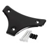 Unbranded PU Leather Sissy Bar Backrest Bracket For Harley Touring