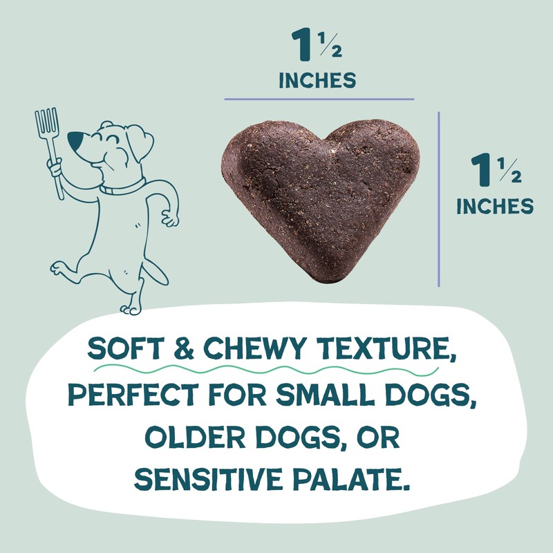 Shameless Pets Soft-Baked Dog Treats, Blueberried Treasure - Natural &
