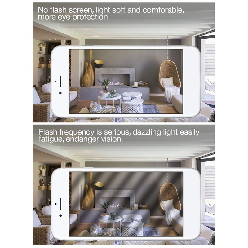 tebio 35W LED Corn Light Bulbs, 300W Equivalent, 6000K Daylight