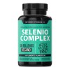 Selenio Seleniometionina 240mcg Vitamina Moringa Raíz Cúrcuma Capsulas Curcuminoides 100