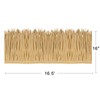 198'' x 16" Tiki Straw Roof Thatch –Mexican Style Artificial