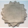 Minhcraft - Servilletas de Lino Natural Dobladillo – Juego de